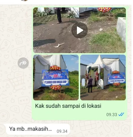 Pengiriman Karangan Bunga Rengas Ciputat Timur