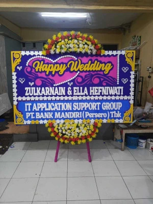 Papan Bunga di Rengas Ciputat Timur